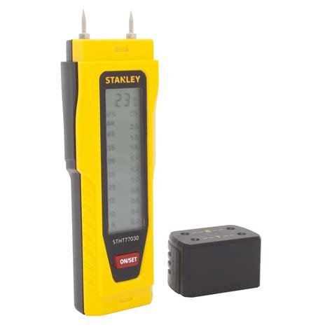 stanley moisture meter chart|damp meters b&q.